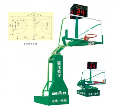 XLL-001電動液壓籃球架